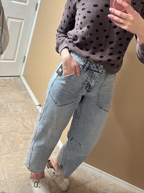 RD Style Light Blue Boyfriend Jeans